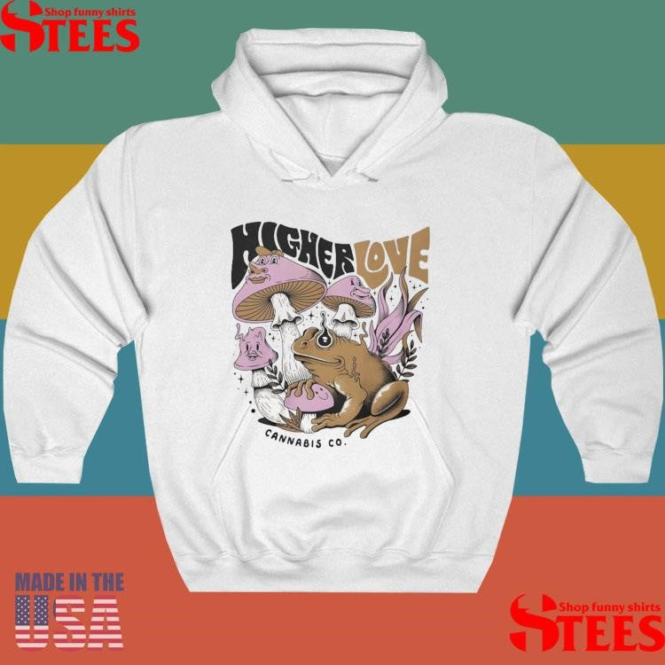 Higher Love Cannabis Co Frog Shirts