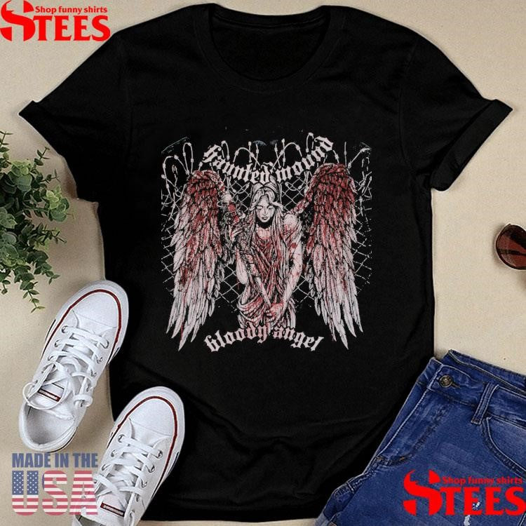 Hm Bloody Angel Haunted Mound T-shirt