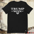 Hodgetwins Trump Won 45-47 American Presidential National Eagle Sign t-shirt
