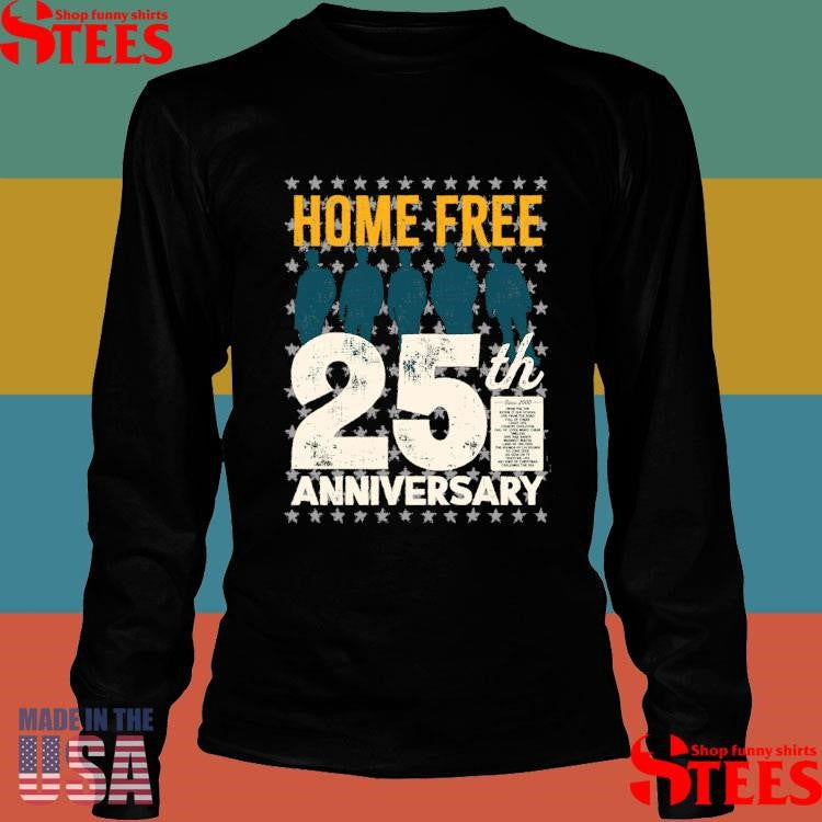 Home Free 25th Anniversary Blue Storm T-shirt