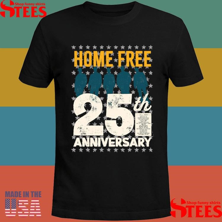 Home Free 25th Anniversary Blue Storm T-shirt