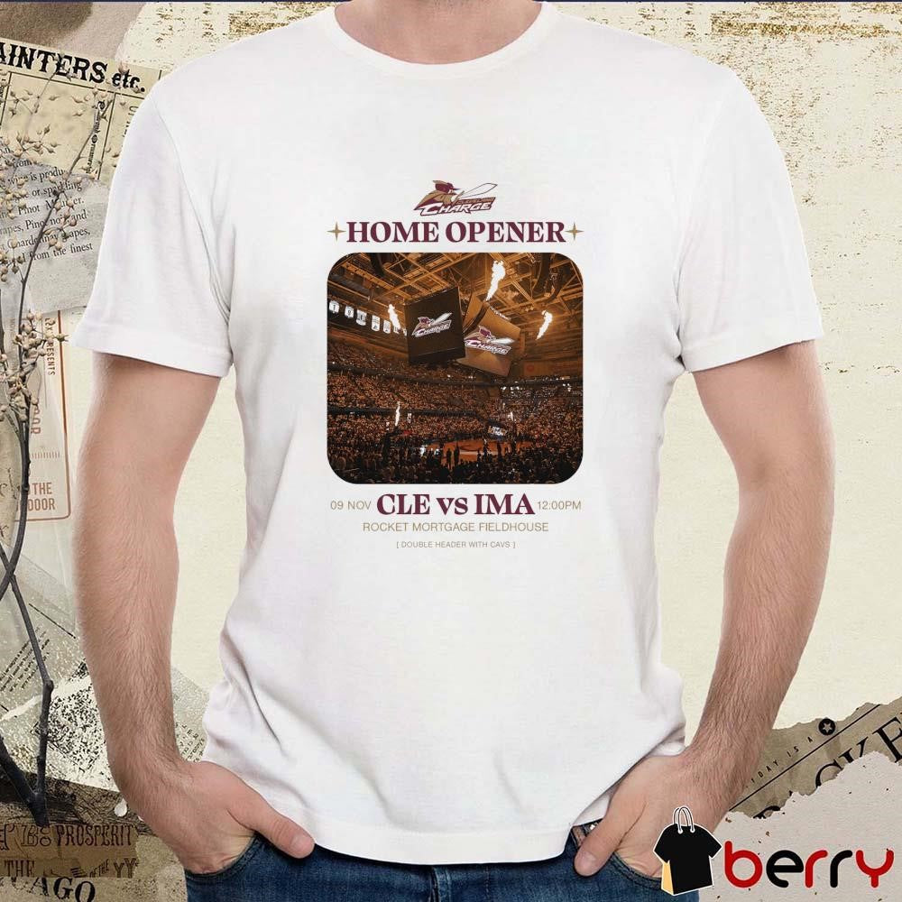 Home OPener Cle Vs Ima Rocket Mortgage Fieldhouse Poster t-shirt