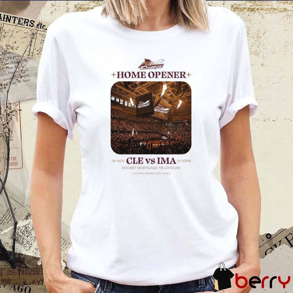 Home OPener Cle Vs Ima Rocket Mortgage Fieldhouse Poster t-shirt