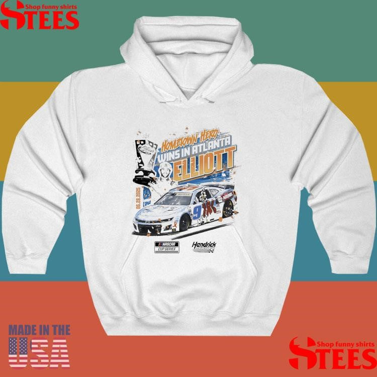 Hometown Hero Wins In Atlanta Elliott T-shirt