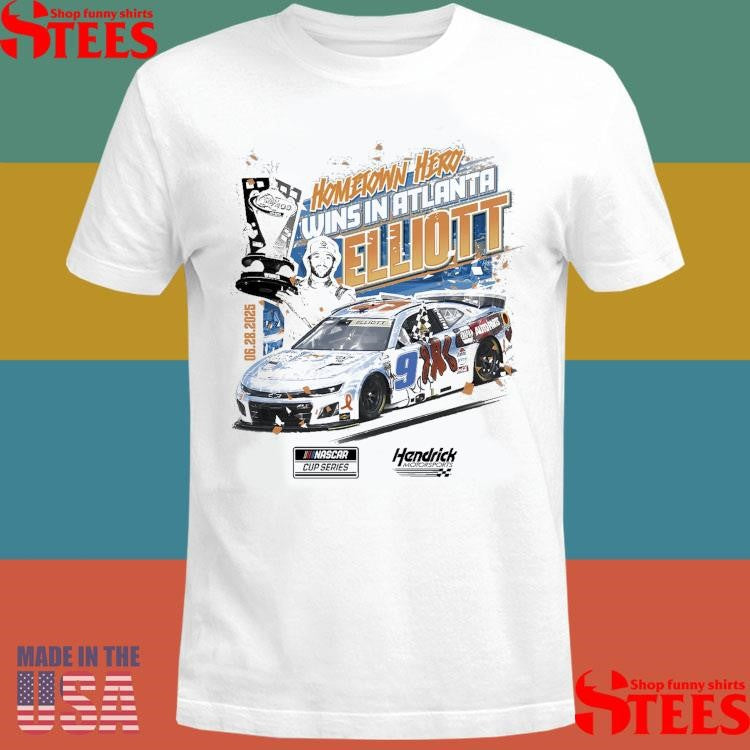 Hometown Hero Wins In Atlanta Elliott T-shirt