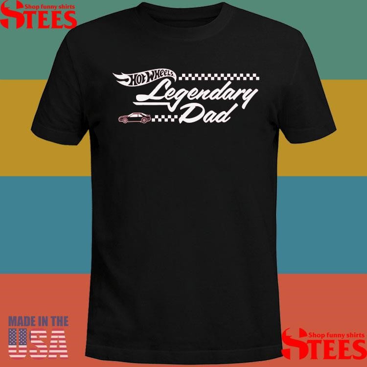 Wheels Legendary Dad Red Shirts