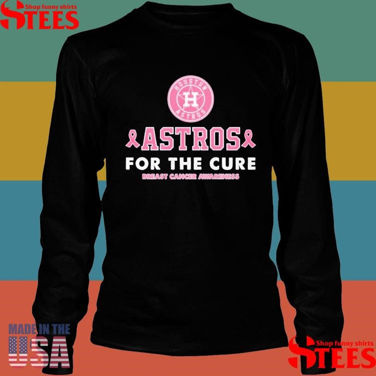 Houston Astros For The Cure Breast Cancer Awareness T-shirts