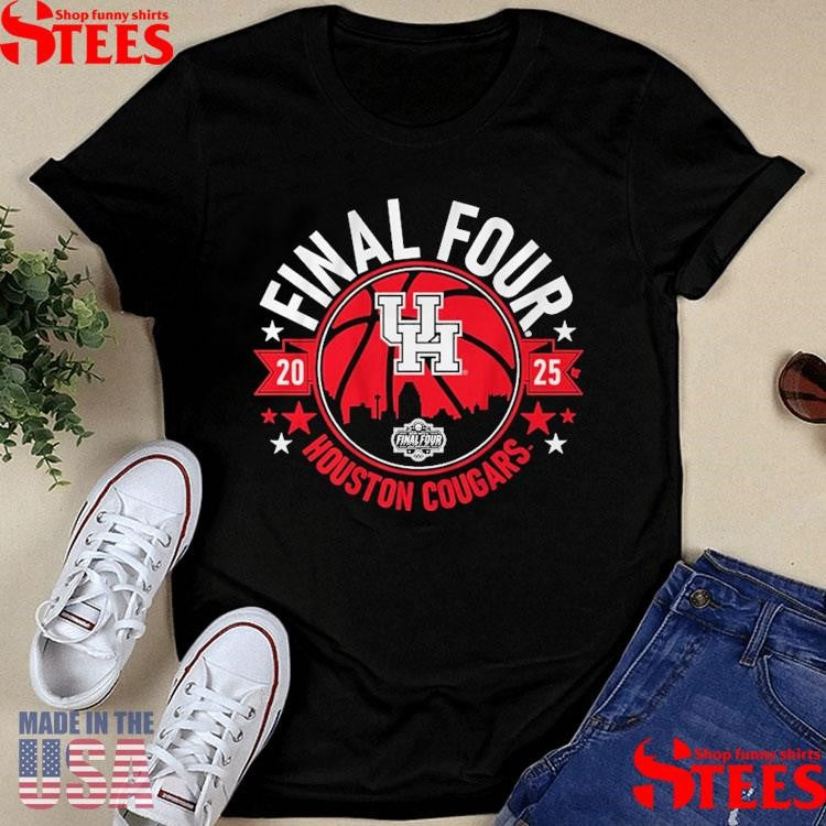 Houston Cougars Basketball 2025 Final Four Shirts