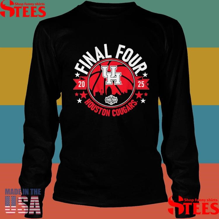 Houston Cougars Basketball 2025 Final Four Shirts