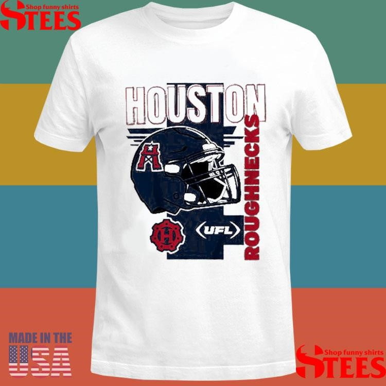 Houston Roughnecks Helmet Frame Shirts