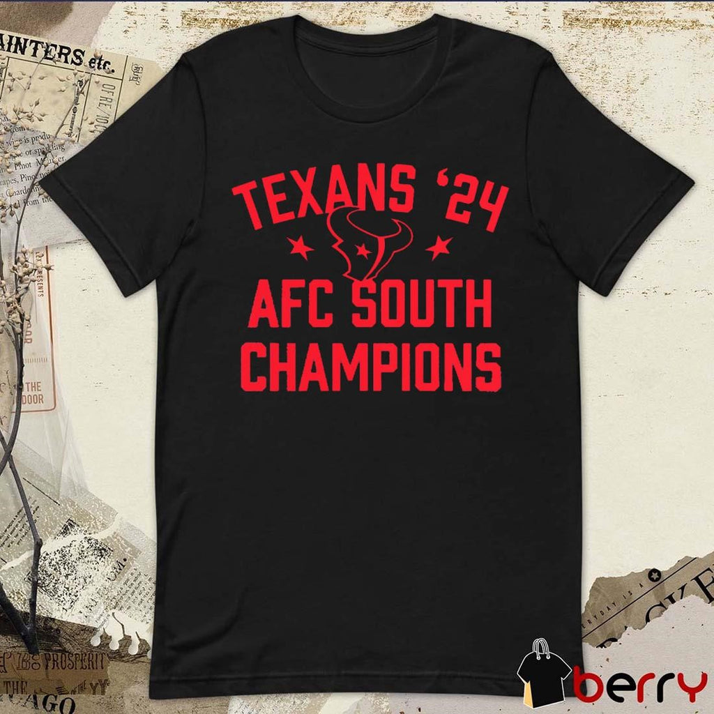 Houston Texans 2024 AFC South Division Champions NFL t-shirt