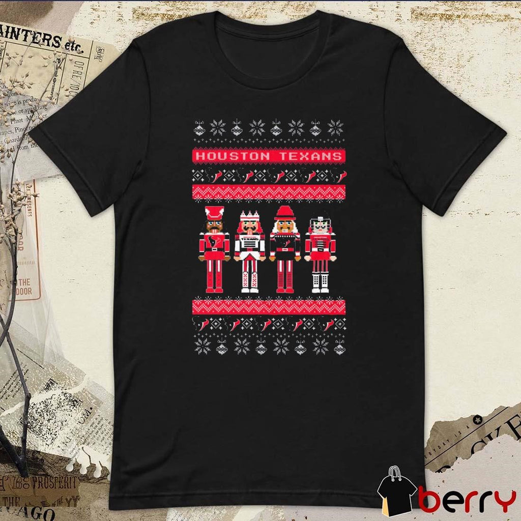 Houston Texans Holiday Nutcracker NFL Ugly Christmas Sweater 2024 t-shirt