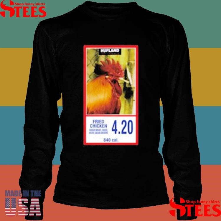 Hufland Fried Chicken Chicken Breast Cheese Bacon Caesar Dressing 4.20 Shirts