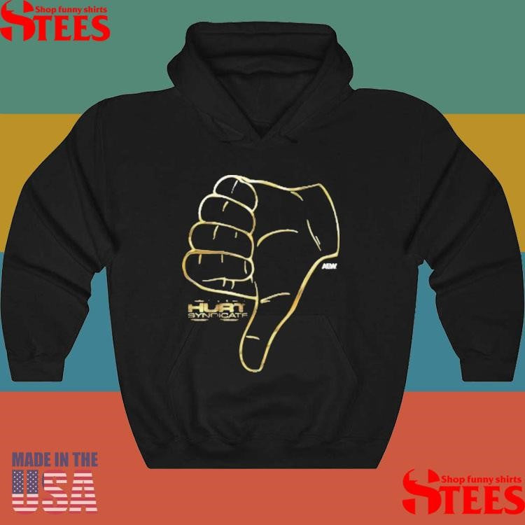 Hurt Syndicate Thumbs Down Comfort Colors Soft Heavyweight Shirts