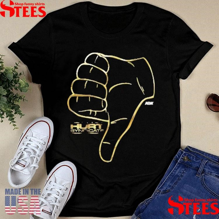 Hurt Syndicate Thumbs Down Comfort Colors Soft Heavyweight Shirts