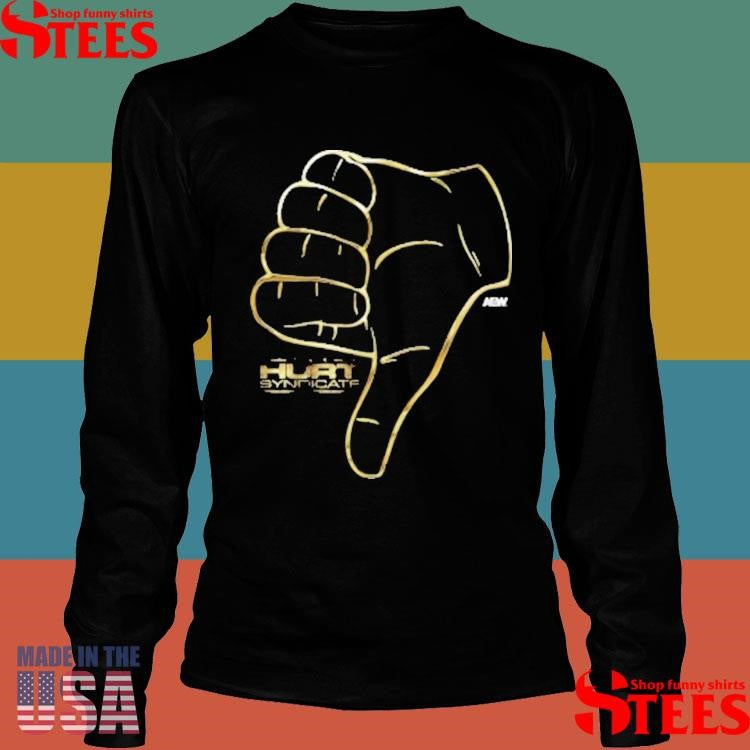 Hurt Syndicate Thumbs Down Comfort Colors Soft Heavyweight Shirts