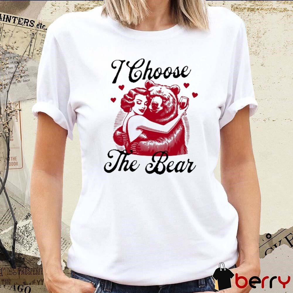I Choose The Bear Burn The Patriarchy Swifties For Harris Walz 2024 t-shirt
