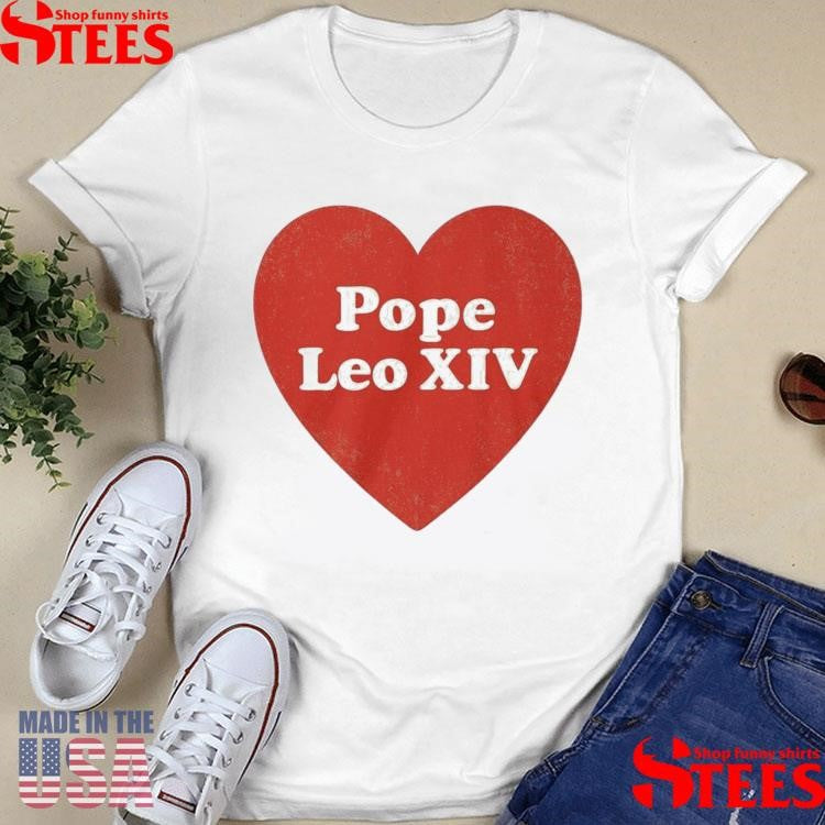 I Heart Love Pope Leo Xiv Shirts