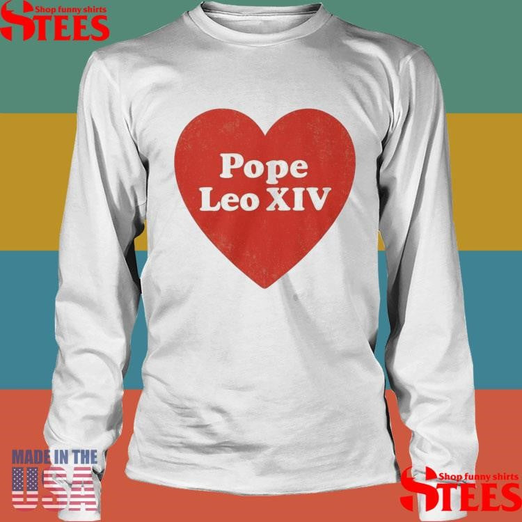 I Heart Love Pope Leo Xiv Shirts