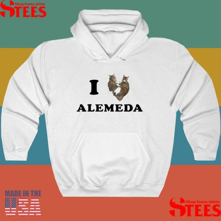 I Love Alameda Cat T-shirt