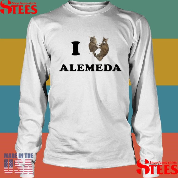 I Love Alameda Cat T-shirt
