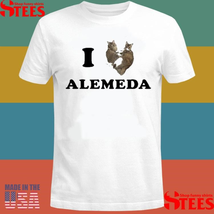 I Love Alameda Cat T-shirt