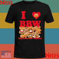 I Love Bbw Big Beautiful Waffles T-shirt