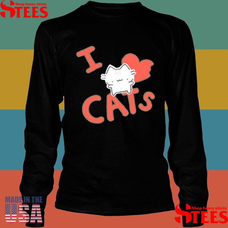I Love Cat Bagel Shirts