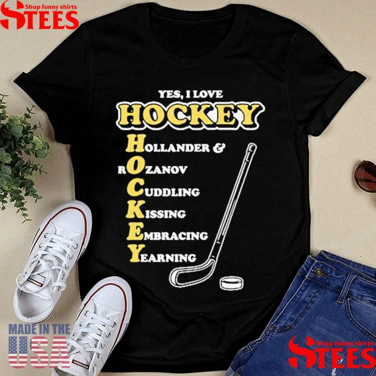 I Love Hockey Acronym T-shirt