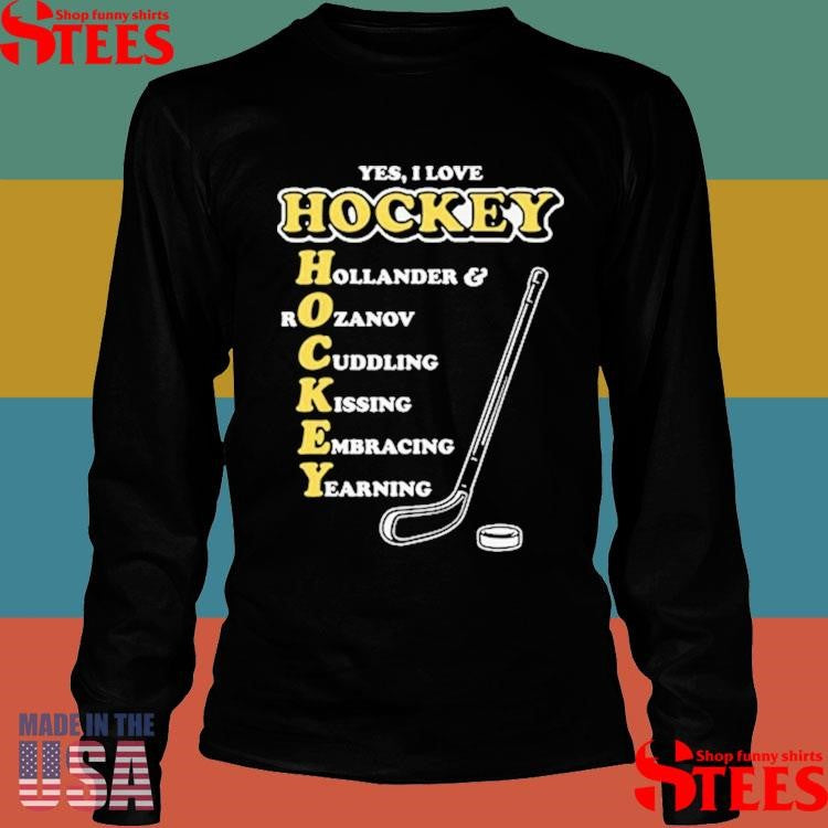 I Love Hockey Acronym T-shirt