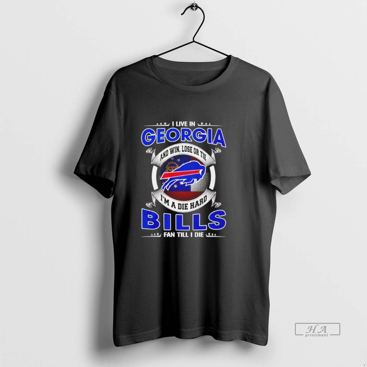 Official I Live In Georgia And Win Lose Or Tie Im A Die Hard Bills T-Shirts, Hoodie, Sweatshirt | CiraTrend.com