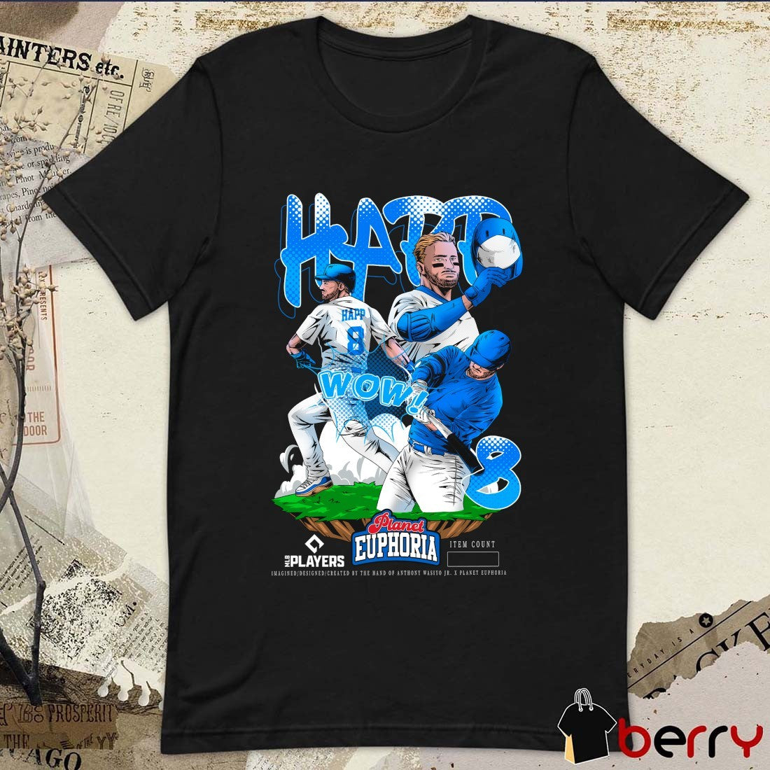 Ian Happ Chicago Cubs MLB 2026 Planet Euphoria Art t-shirt