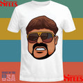 Ibiza Final Boss Jack Kay Big Head T-shirts