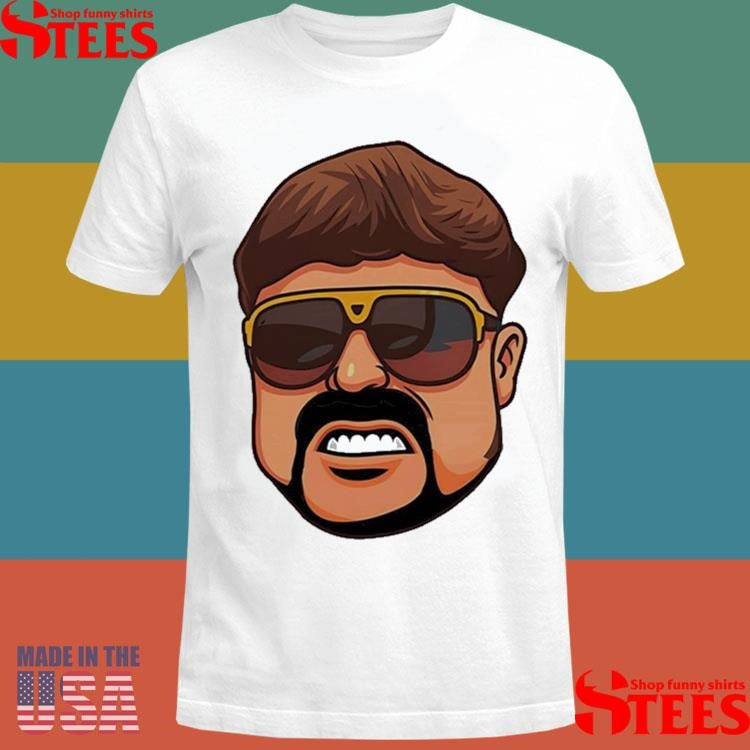 Ibiza Final Boss Jack Kay Big Head T-shirts