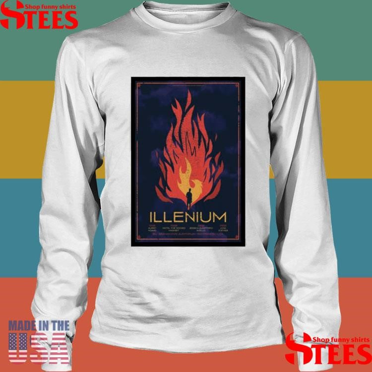 Illenium Bill Graham Civic Auditorium July 11, 12, 18, 19, 2025 San Francisco, Ca Shirts