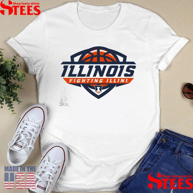 Illinois Basketball Youth Shield Shirts