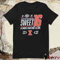 Illinois Fighting Illini 2026 NCAA March Madness Sweet 16 Bound Men’s Basketball Andrej Stojakovic Houston t-shirt