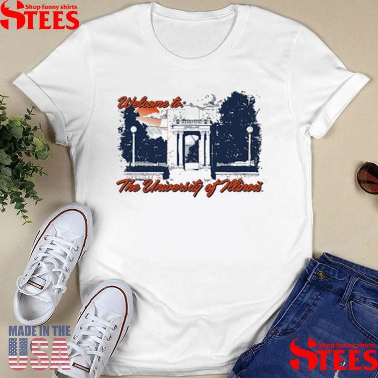 Illinois Khaki Welcome Shirts
