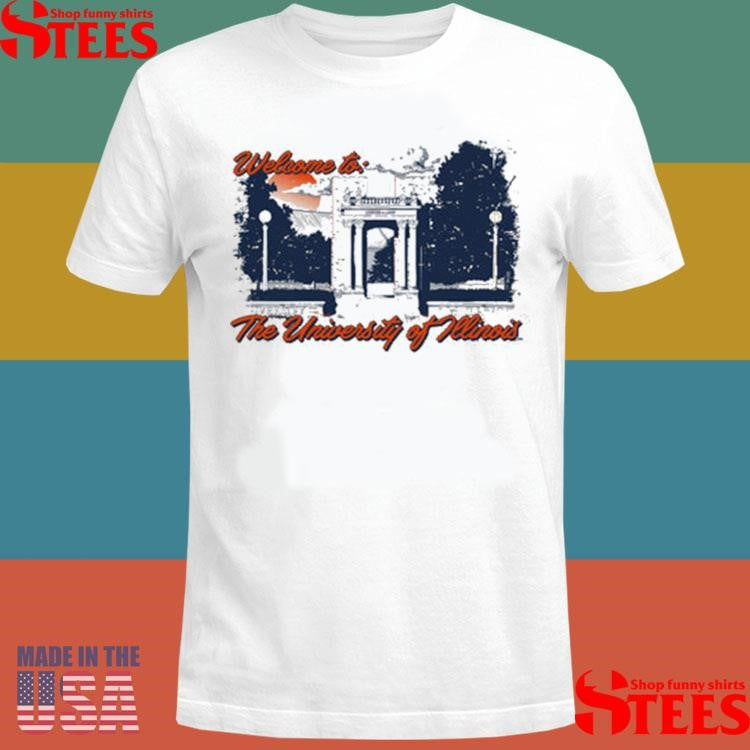 Illinois Khaki Welcome Shirts