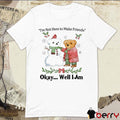 I’m Not Here To Make Friends Okay Well I Am Christmas Art t-shirt