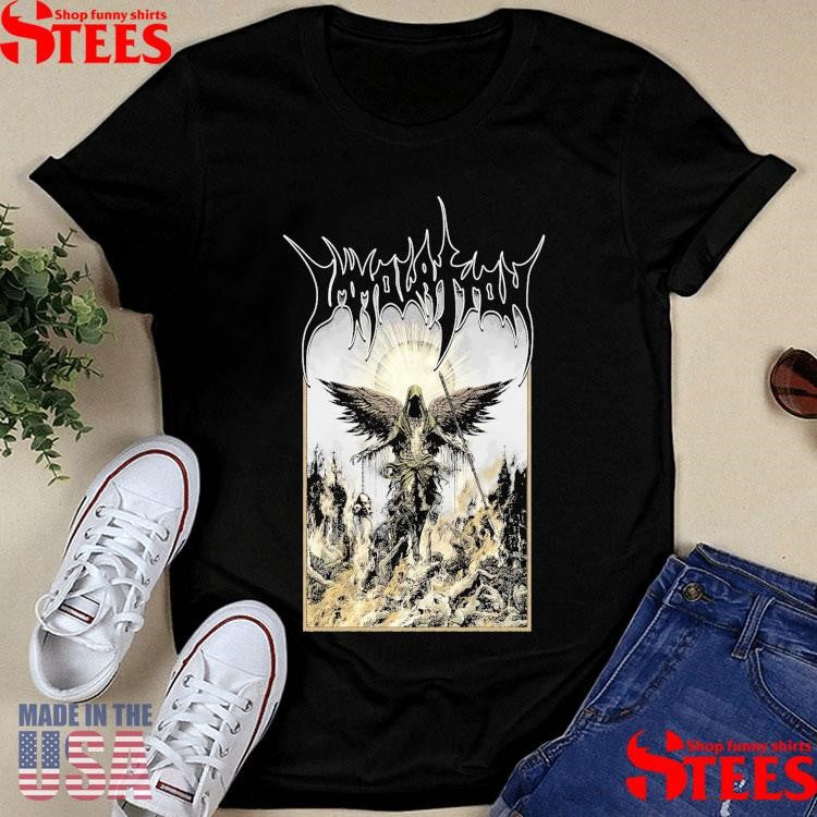 Immolation Extinguishing Light Tour 2025 Brazil T-shirt