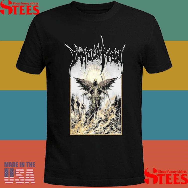 Immolation Extinguishing Light Tour 2025 Brazil T-shirt