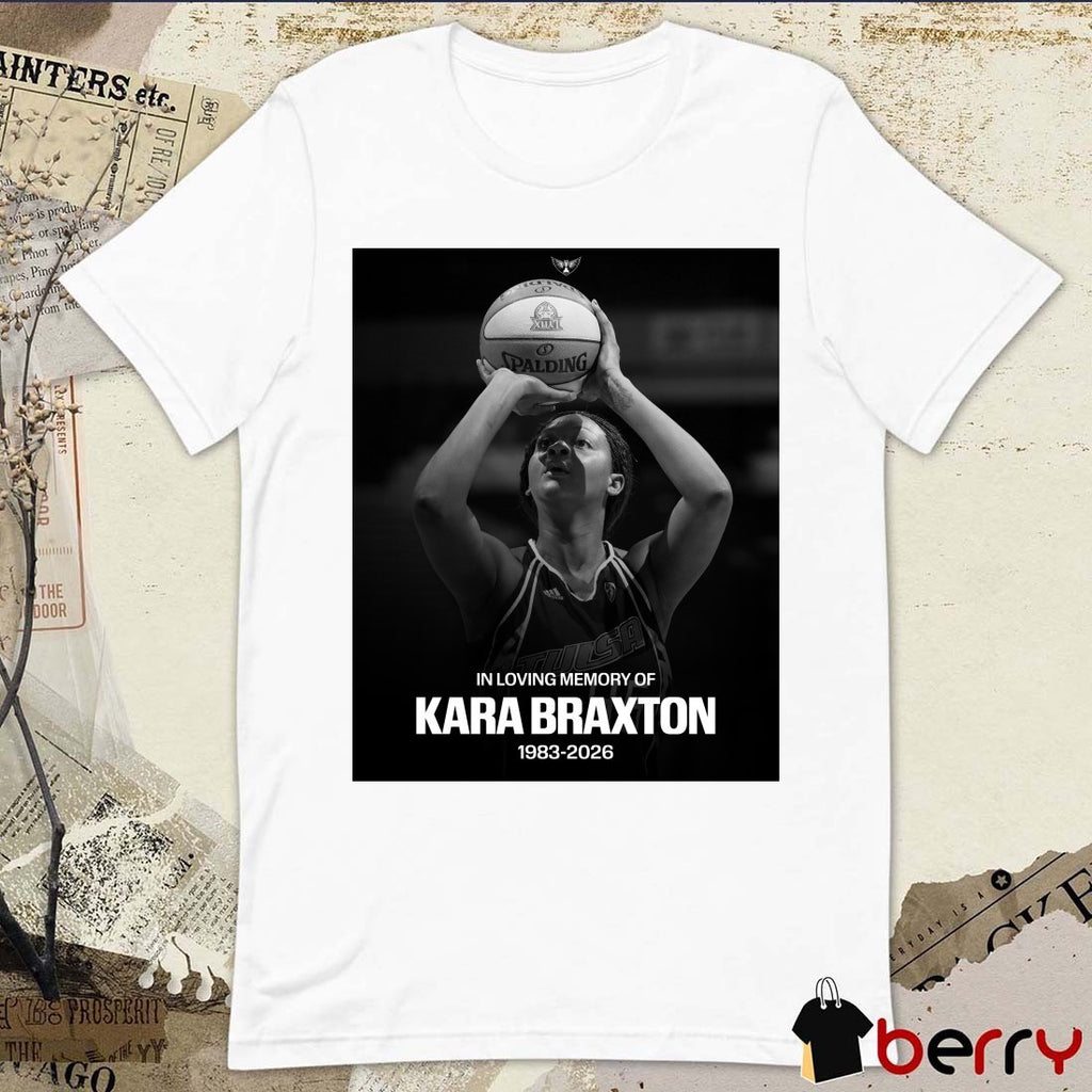 In Loving Memory Of Kara Braxton 1983 – 2026 Dallas Wings Poster t-shirt