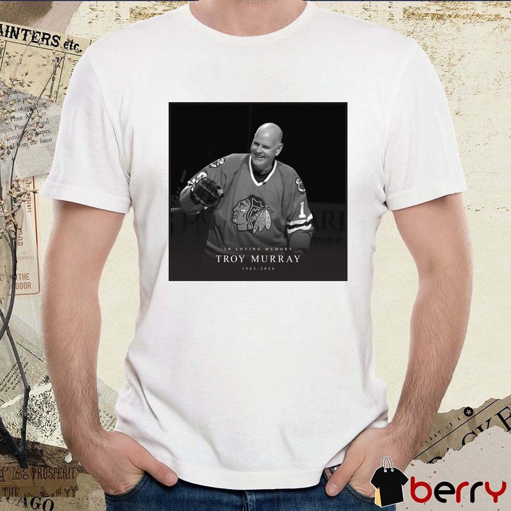 In Loving Memory Troy Murray 1962 – 2026 NHL Public Relations Poster t-shirt