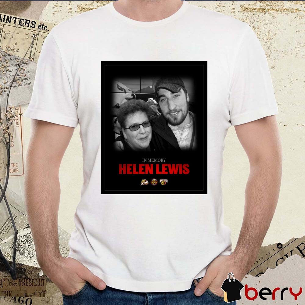 In Memory Attack Pak Fan Club President Helen Lewis Owen Sound Attack Poster t-shirt