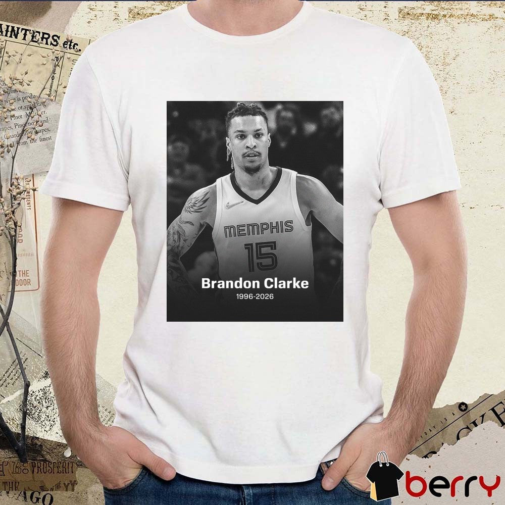 In Memory Of Brandon Clarke 1996 – 2026 Adam Schefter Poster t-shirt