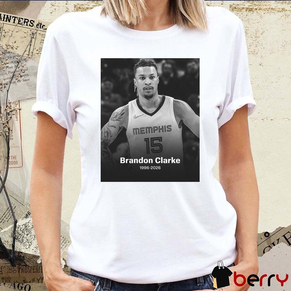 In Memory Of Brandon Clarke 1996 – 2026 Adam Schefter Poster t-shirt
