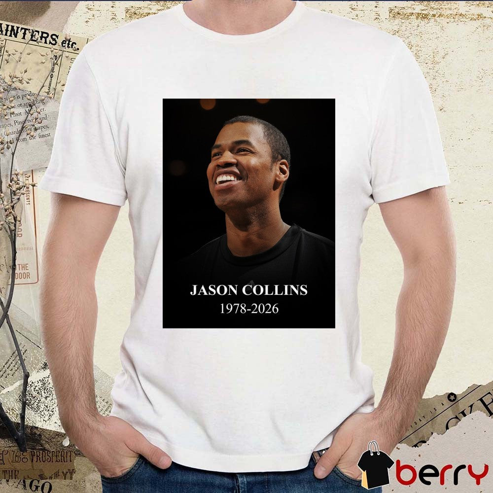 In Memory Of Jason Collins 1978 – 2026 NBA Poster t-shirt