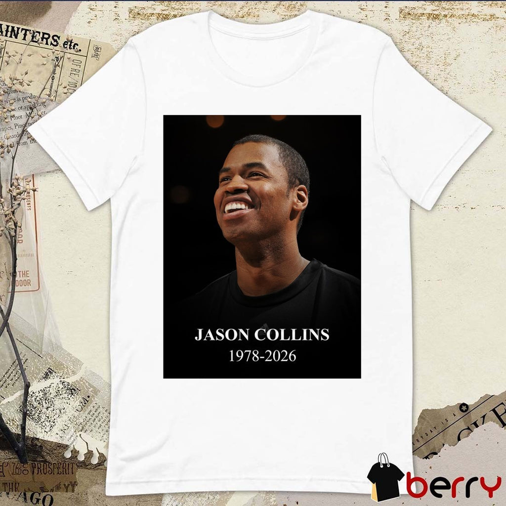 In Memory Of Jason Collins 1978 – 2026 NBA Poster t-shirt