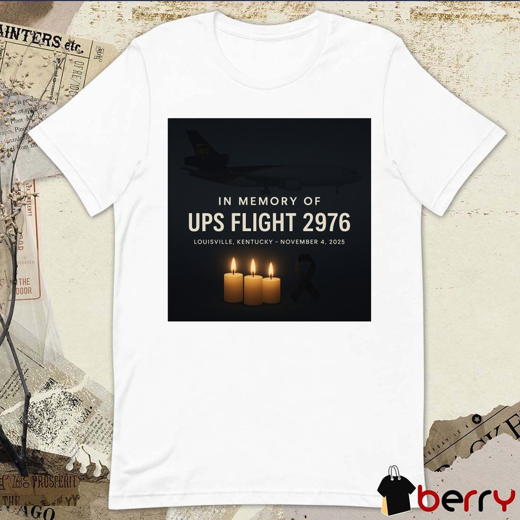 In Memory Of UPS Flight 2976 Louisville, Kentucky on November 4, 2025 Poster t-shirt